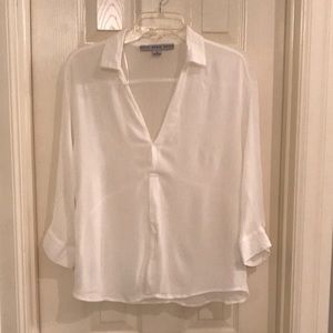 HYFVE Gauze Collared Blouse